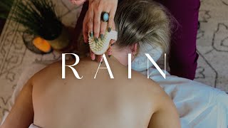 Gentle ASMR Back Massage for Deep Sleep w Morgan No Talking Real Person [upl. by Anirtik]