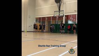 Shuttle Run Training Group Example of Test [upl. by Hedwig]