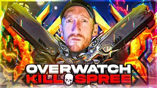 KILLING SPREE in Overwatch – Escaping BOT lobbies for GOOD [upl. by Clywd]