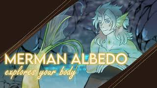 Albedo x Listener Merman Albedo explores your body Spicy [upl. by Ahsikram]