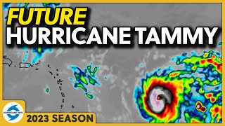 Invest 94L could approach the Caribbean as Hurricane Tammy Stay alert in the Lesser Antilles [upl. by Shanna]