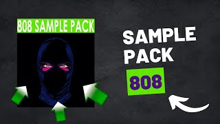 FREE DOWNLOAD 808 SAMPLE PACK  808 kit  quotVOL39quot 45 Samples DARK 808 kit [upl. by Nikolas]