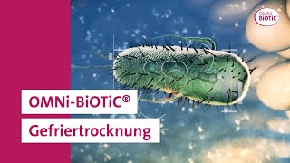 OMNiBiOTiC® Gefriertrocknung [upl. by Anivid]