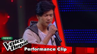 Karan Rai quotMalai Vanna Audaina…quot Blind Audition Performance  The Voice of Nepal S3 [upl. by Talanta379]