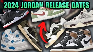 2024 AIR JORDAN RELEASE DATES ULTIMATE GUIDE ✅ [upl. by Yentruocal]