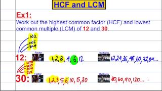 HCF amp LCM listing [upl. by Ro]