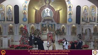 Christmas Eve Orthros and Divine Liturgy  122423 [upl. by Neitsirhc]