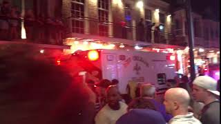 Video from Bourbon Street scene [upl. by Aiela]