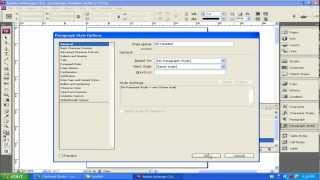 2 Indesign Basics Creating Paragraph Styles Video 2 of 10 [upl. by Ierdna]