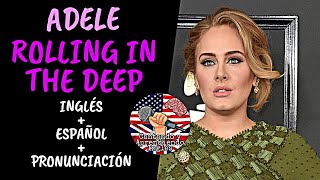 Rolling in the deep lyrics  Adele English  Spanish [upl. by Gebelein94]