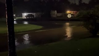 News 6 viewer shares video of flooding in Edgewater during Hurricane Milton [upl. by Googins]