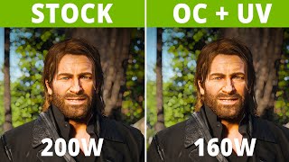 RTX 3060 Ti Stock vs Overclock vs Undervolt  Performance Comparison 2023 [upl. by Yrtneg]