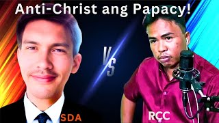 👉ONLINE DEBATE SDA patutunayang AntiChrist ang Papacy ng Roman Catholic✔👍  August 27 2024 [upl. by Bartolome760]