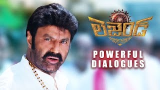 Balakrishna Powerful Dialogues  Amma Dialogue  Legend Movie  Telugu Dialogues [upl. by Ayanahs879]