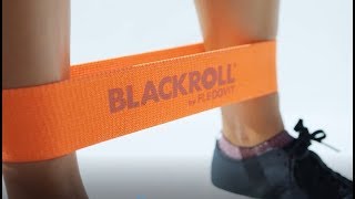 BLACKROLL® LOOP BAND  mini taśma do ćwiczeń wzmacniania mobilizacji i rozciągania [upl. by Ikik]