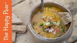 Red Lentil Dahl  SUPERTASTY Lentil Recipe Healthy Indian Food [upl. by Aan]