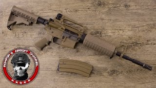 Review WE M4A1 Open Bolt GBB Airsoft GermanDeutsch WeiETech Socom Gear [upl. by Rheingold488]