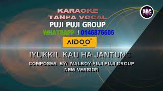 karaoke tanpa vocaliyukkil kau ha jantungbypuji puji group [upl. by Eibbor479]