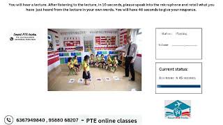 PTE RETELL LECTURE July 2024  Retell lecture Templates July 2024 [upl. by Sedrul]