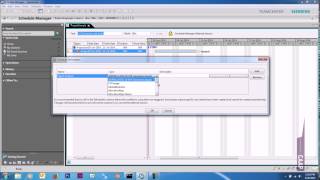 TeamCenter  Schedule Manager [upl. by Ahsinac]