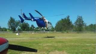 Helicopter Downwash  Lingayen Airport [upl. by Anoj]