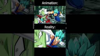 Animation vs Reality  Vegito vs Zamasu [upl. by Jessee]