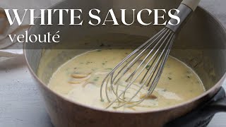 How to make Chicken Velouté Sauces series final episode [upl. by Eyr]