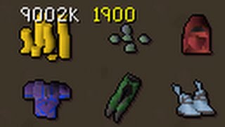 Loot from training Agility alched 6K magic longs while training [upl. by Atteugram]