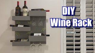 A DIY Wine Rack [upl. by Essej]