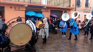 Tarde lluviosa en la Procesión del Centenario de la Hermandad del Sepultado de la Merced  Xela 2024 [upl. by Maury985]