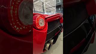 LaFerrari Startup at VIP MOTORS DUBAI [upl. by Rialb]