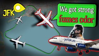 Jetblue HAS FUMES ONBOARD  quotWe need Medical Assistancequot [upl. by Anerda]