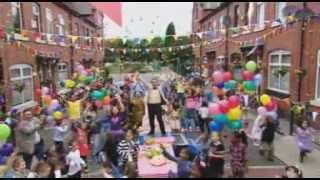 Lets celebrate  Street party song  cbeebies [upl. by Enirak]