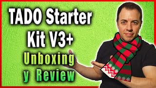 Termostato inteligente TADO Starter Kit V3 ► UNBOXING y REVIEW  TOP termostatos inteligentes [upl. by Rivi]