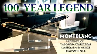 The Legendary Montblanc Meisterstück Celebrates 100 Years with The Origins Collection The GOAT 🐐 [upl. by Ardnak827]