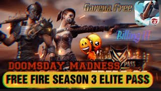 FREE FIRE OLD🥺 SEASON 3 ELITE PASS VIDEO 😅 AND EMOTION MISS YOU 😭😭 [upl. by Maureene985]