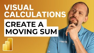 How to Create a Moving SUM with Visual Calculations and RANGE [upl. by Tonya]