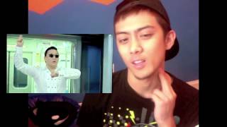 MV Reaction quotGangnam Stylequot by PSY [upl. by Shishko640]