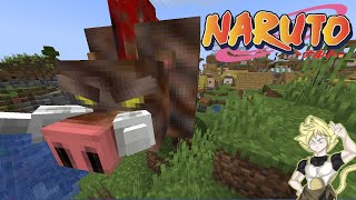 MIRAIS FIRST REAL NINJA MISSION  MINECRAFT NARUTO MOD EP 8 [upl. by Harriott]