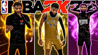 NEW BEST DRIPPIEST OUTFITS in NBA 2K22 LOOK LIKE A TRYHARD COMP STAGE OUTFITS NBA 2K22 PT2 [upl. by Chee478]