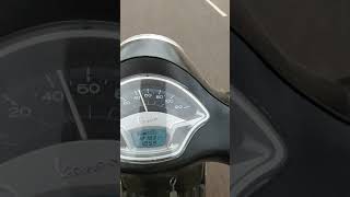 Vespa vxl 150 top speed [upl. by Ddal]