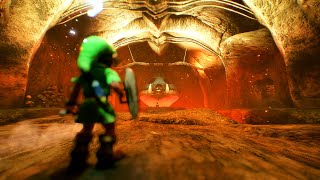 Unreal Engine 5 54 Zelda Ocarina Of Time  Dodongos Cavern Part1  Download link [upl. by Macrae187]