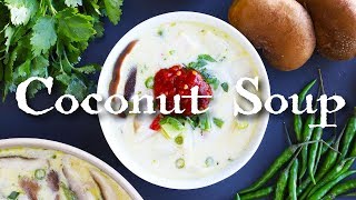 Vegan Thai Coconut Soup Vegan Tom Ka Kai [upl. by Tsuda137]