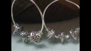 How to Make Simple Silver Hoop Earrings [upl. by Libove]