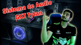 TU CABEZA VOLARÁ CON ESTAS POTENTES BOCINAS TRUST GXT TYTAN  MCE GAMER [upl. by Darren]