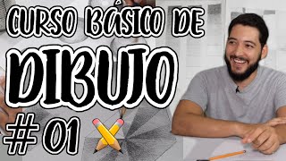 CURSO BÁSICO DE DIBUJO A LÁPIZ 01  cómo aprender a dibujar escalas tonales [upl. by Quickel]