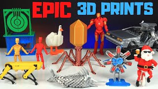 Best 3D Printing Ideas in 2023  The COOLEST Things to 3D Print [upl. by Mahda]