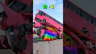 Colored Tahoe Fall Grash BeamNG Drive beamngdrive beamngaccidents [upl. by Issy]