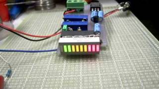 LM3914 Battery Monitor [upl. by Neyrb960]