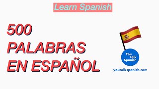 Aprender español vocabulario [upl. by Clo]